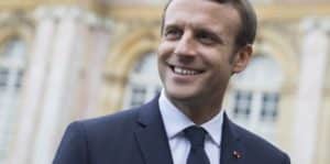 Emmanuel Macron président de la République tva sociale